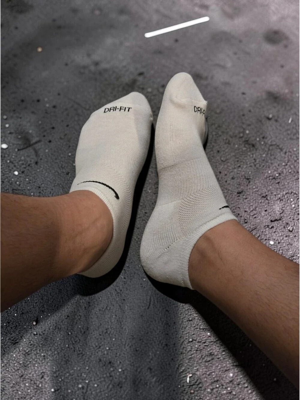 Nike Dri-FIT low cut Socks White